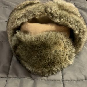 Faux fur hat